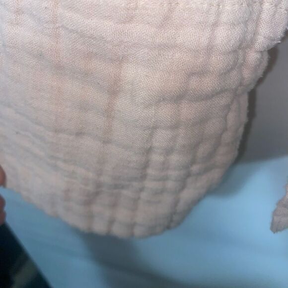 Women's TopShop Rose Pink Button Down Shirt - Picture 9 of 15